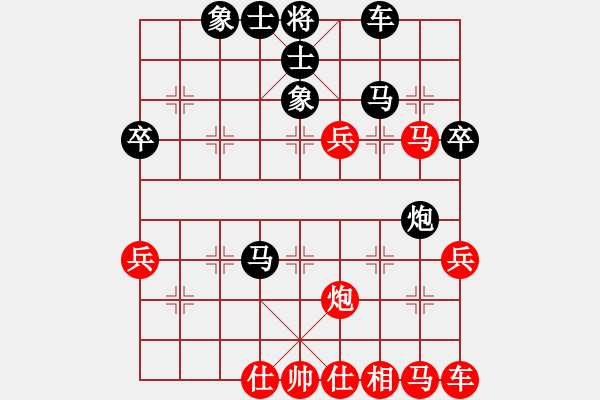 象棋棋譜圖片：翼雨 先負(fù) 翠翠分類：來源：賽事類型：賽事：輪次：組別：臺次：日期：地點：時間規(guī)則：紅方：翼雨紅等級 - 步數(shù)：40 