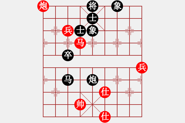 象棋棋谱图片：赵殿宇 先和 胡景尧 - 步数：120 