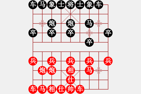 象棋棋譜圖片：愛中華之金鉤炮專輯《60》先勝伯遠6-3 - 步數(shù)：10 