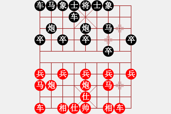 象棋棋譜圖片：王子[470781282] 勝 博弈緣--老狐貍[2228919481] - 步數(shù)：10 