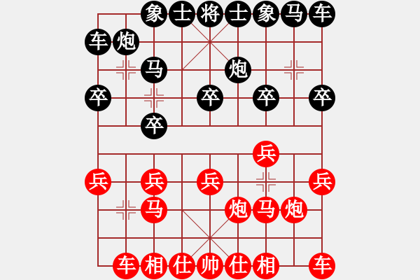 象棋棋譜圖片：金庸一品堂棋社 金庸武俠令狐沖 先勝 金庸六七 - 步數：10 