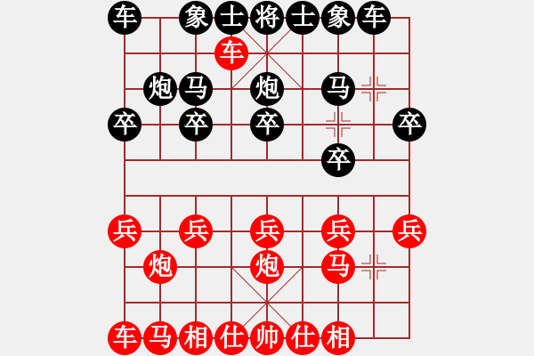 象棋棋譜圖片：橫才俊儒[292832991] -VS- 依然 啦啦風(fēng)[388039] - 步數(shù)：10 