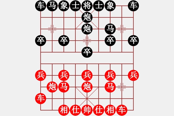 象棋棋譜圖片：能量探索[674107817] -VS- 河北固安33-2[2132769709] - 步數(shù)：10 