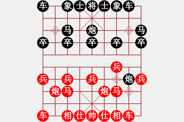 象棋棋譜圖片：后手勝范曉軍（2019孤山比賽）.pgn - 步數(shù)：10 