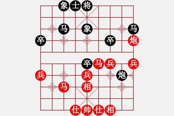 象棋棋譜圖片：后手勝范曉軍（2019孤山比賽）.pgn - 步數(shù)：40 