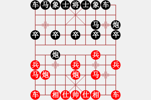 象棋棋谱图片：2007团体赛男子第五轮火车头VS四川 - 步数：10 