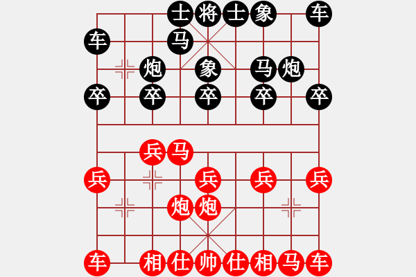 象棋棋譜圖片：夏金凱 先勝 李湘 - 步數(shù)：10 