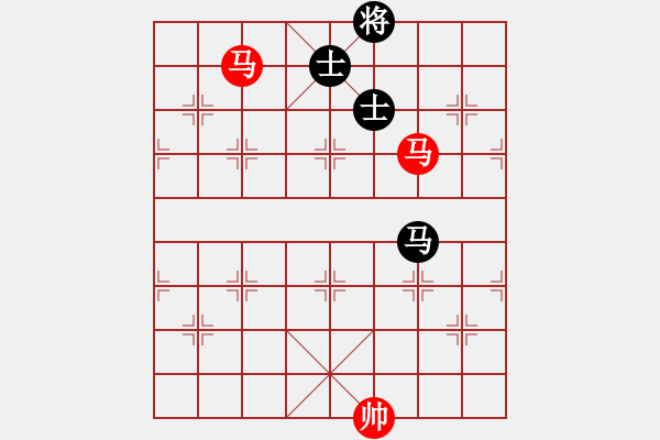 象棋棋谱图片：第72局 双马胜马双士（三） - 步数：30 