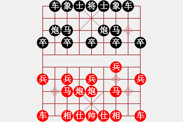 象棋棋譜圖片：百思不得棋解[2694635814] -VS- 歲月流痕[2046875559] - 步數(shù)：10 