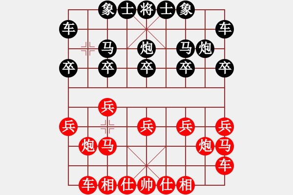 象棋棋譜圖片：大羊[3148909778] -VS- 橫才俊儒[292832991] - 步數(shù)：10 