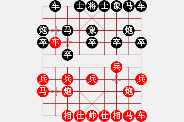 象棋棋譜圖片：2015第七屆“蘇東坡杯”8強(qiáng)賽7、8名決賽 廣東黎德志VS四川高 志 - 步數(shù)：10 