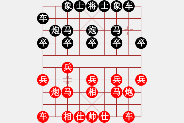 象棋棋譜圖片：ledayong負(fù)luoguoxin-飛相對(duì)右正馬-20201217 - 步數(shù)：10 