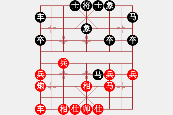 象棋棋譜圖片：ledayong負(fù)luoguoxin-飛相對(duì)右正馬-20201217 - 步數(shù)：30 