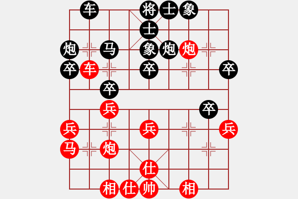 象棋棋譜圖片：王繼山 先勝 壽光冠軍 - 步數(shù)：30 