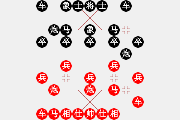 象棋棋譜圖片：太守棋狂先勝中國棋院交流中心張軍業(yè)5-22019·2·19 - 步數(shù)：10 