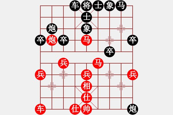 象棋棋譜圖片：弈林-無名小卒紅先負(fù)H60-L01. - 步數(shù)：30 