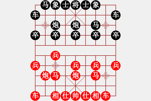 象棋棋譜圖片：不再聯(lián)系。[-] 勝 水龍[2921253501 - 步數(shù)：10 