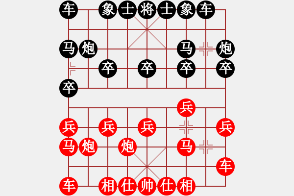 象棋棋譜圖片：老伙夫(5段)-負(fù)-黑金剛后果(4段) - 步數(shù)：10 