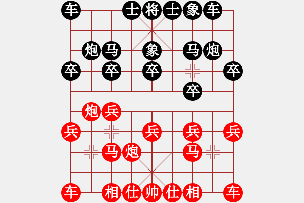 象棋棋譜圖片：20171001 古月福俱樂部 廖志龍 先勝 網(wǎng)絡高手 雨落塵凡 - 步數(shù)：10 