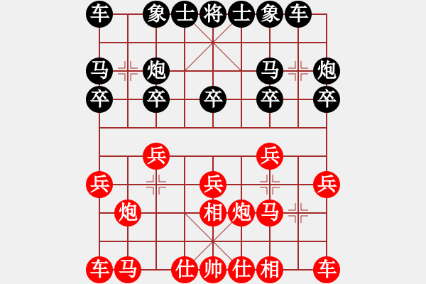 象棋棋譜圖片：hfhf 思想即境界 - 步數(shù)：10 