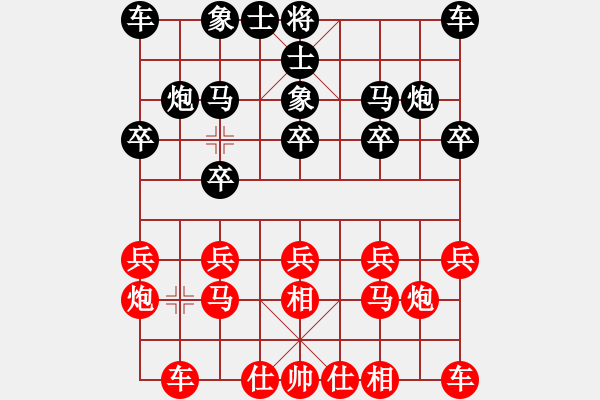 象棋棋譜圖片：邱方元VS謝依丹 - 步數(shù)：10 