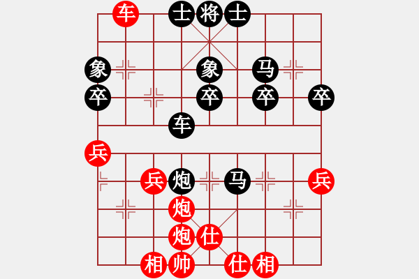 象棋棋譜圖片：熱血盟_象棋教父[紅] -VS- 熱血盟●溫柔一刀[黑] - 步數(shù)：50 