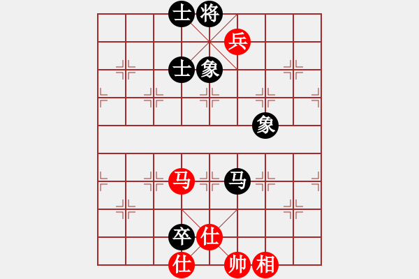 象棋棋譜圖片：北票山(9星)-和-賭棍(天罡) - 步數(shù)：110 