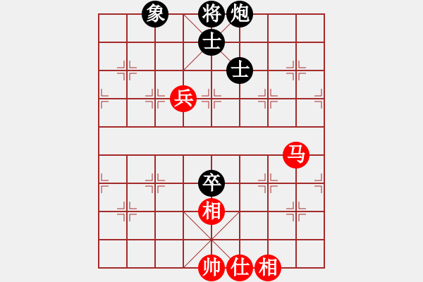 象棋棋譜圖片：心有余悸(無極)-和-貳佰貓求敗(9星) - 步數(shù)：220 