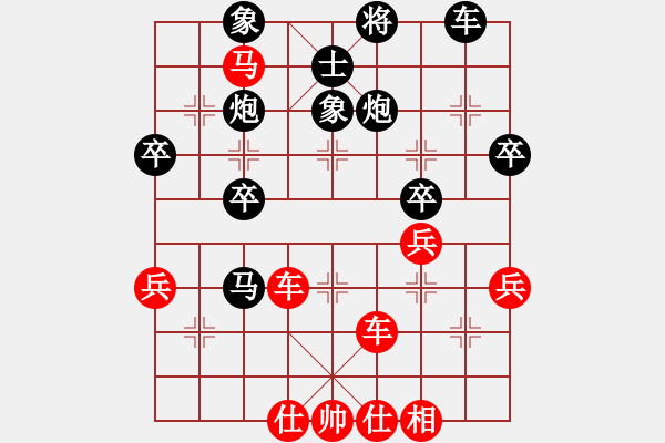 象棋棋譜圖片：悠然見南山(8段)-勝-棋壇秀才(8段) - 步數(shù)：50 