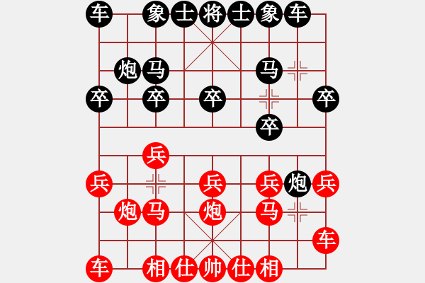 象棋棋譜圖片：梁正明 先負(fù) 許文章 - 步數(shù)：10 