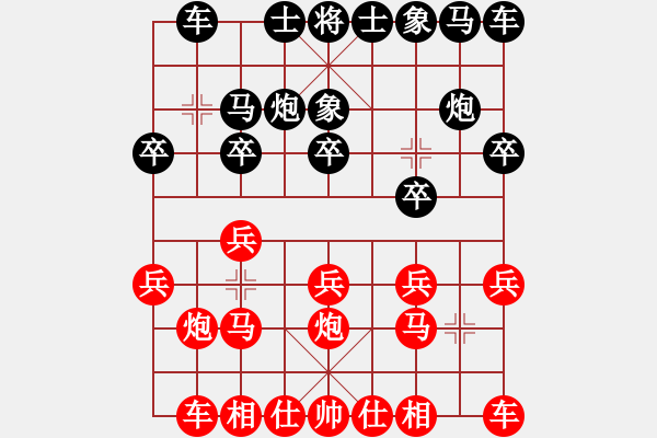 象棋棋譜圖片：火手判官(5r)-勝-淘星魚(yú)(4r) - 步數(shù)：10 