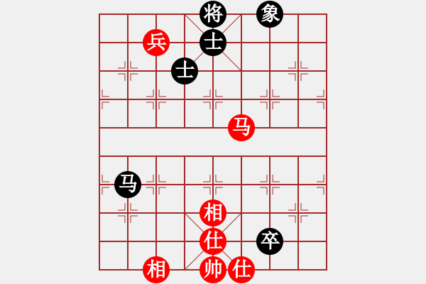 象棋棋譜圖片：看老衲打炮(電神)-和-老驥伏歷(地煞) - 步數(shù)：170 