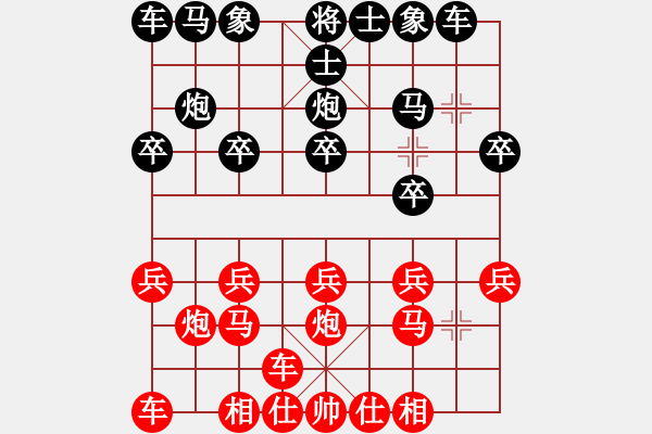 象棋棋譜圖片：奕三棋勝再來分享.pgn - 步數(shù)：10 