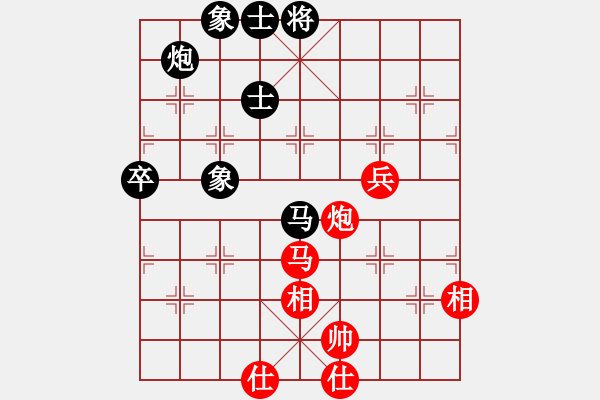 象棋棋譜圖片：深圳鋒尚文化 張彬 和 北京威凱＆金環(huán)建設(shè)京冀聯(lián)隊 王禹博 - 步數(shù)：77 