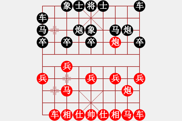 象棋棋譜圖片：葛靖8-1(先勝)常春藤峰8-1 - 步數(shù)：10 