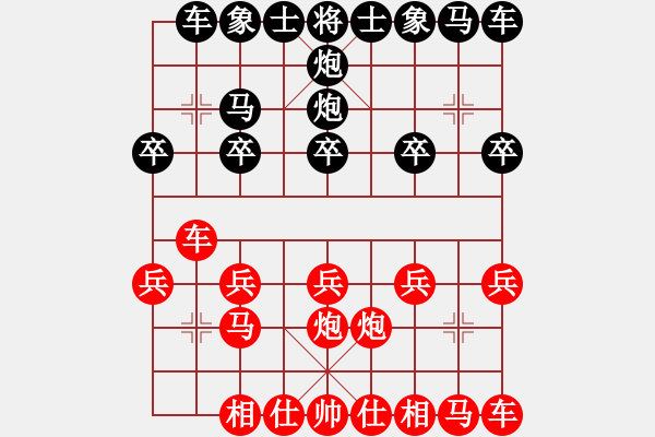 象棋棋譜圖片：君[240747580] -VS- 阿虎[842872520]5 - 步數(shù)：10 