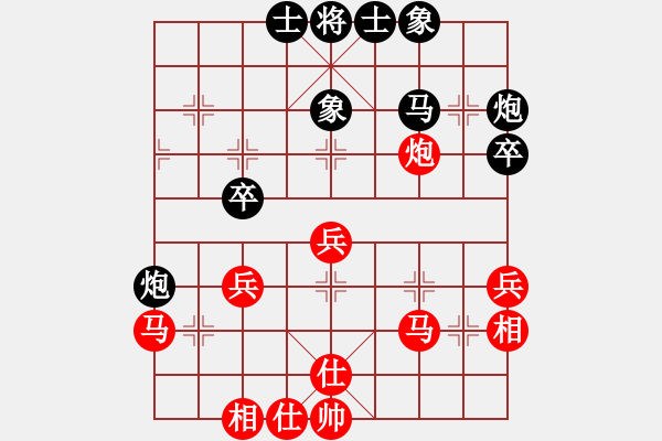 象棋棋譜圖片：古瑟吹笙(9段)-和-岳陽飛龍二(9段) - 步數(shù)：60 