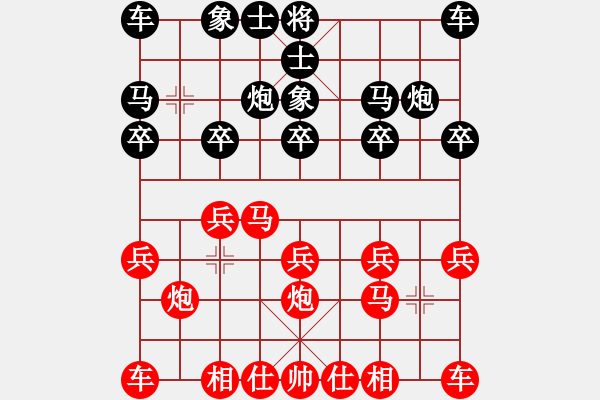 象棋棋譜圖片：第八輪 四川許文章先勝西安柴曉西 - 步數(shù)：10 