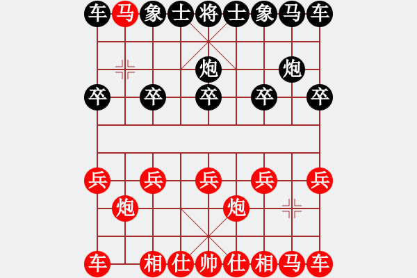 象棋棋譜圖片：二流高手 feir - 步數(shù)：4 