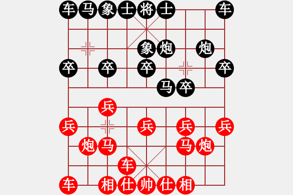 象棋棋譜圖片：娛樂一下[782739004] -VS- 華山論劍[1007097085] - 步數(shù)：10 