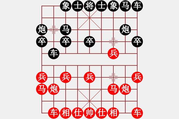 象棋棋譜圖片：韓勇 先勝 王鑫海 - 步數(shù)：10 