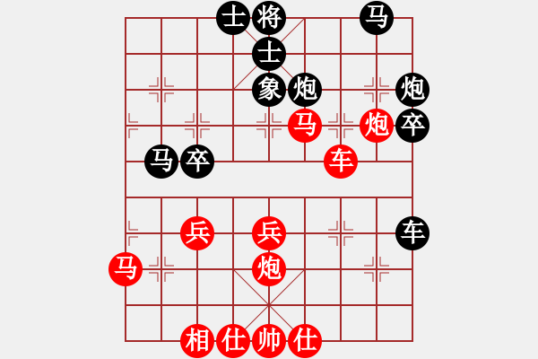 象棋棋譜圖片：雪擁蘭關(guān)(8段)-勝-kienlua(4段) - 步數(shù)：40 