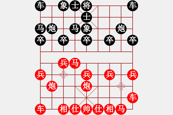 象棋棋譜圖片：老魏[1245437518] -VS- 國雅[610008323] - 步數(shù)：10 