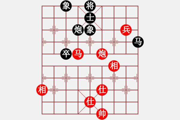 象棋棋谱图片：硬汉子(9星) 和 九级车震(北斗) - 步数：220 