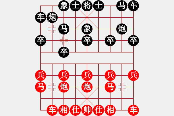 象棋棋譜圖片：王曉華先負(fù)溫滿紅 - 步數(shù)：10 