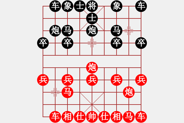 象棋棋譜圖片：邸金明(5r)-勝-張宸宇(5r) - 步數(shù)：10 