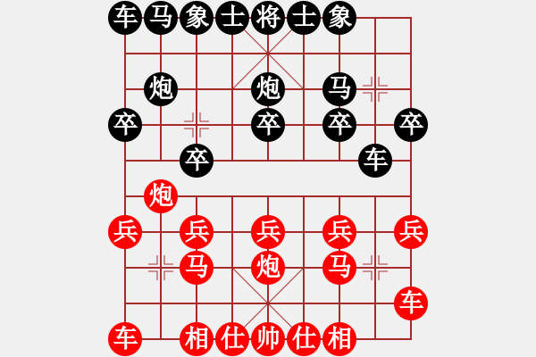 象棋棋譜圖片：干凈(2舵)-負(fù)-中南棋協(xié)(4舵) - 步數(shù)：10 