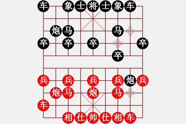 象棋棋谱图片：袁天成先负杨官璘（1955.2于广州）（杨官璘自战解说） - 步数：10 