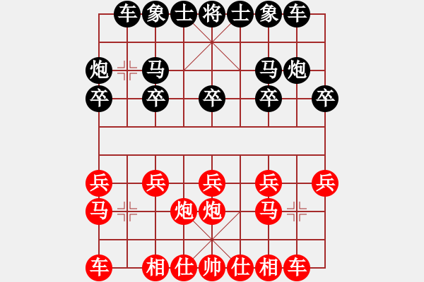 象棋棋譜圖片：張致忠 先和 謝靖 - 步數(shù)：10 