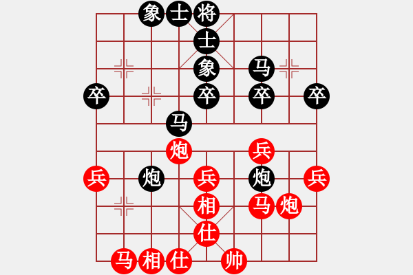 象棋棋譜圖片：☆ミ宏ぐοo[紅] -VS- 負(fù)分太后 魚(yú)[黑](3) - 步數(shù)：30 